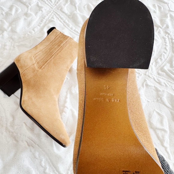 Rag & Bone Astra Suede Chelsea Booties Size - Picture 9 of 10
